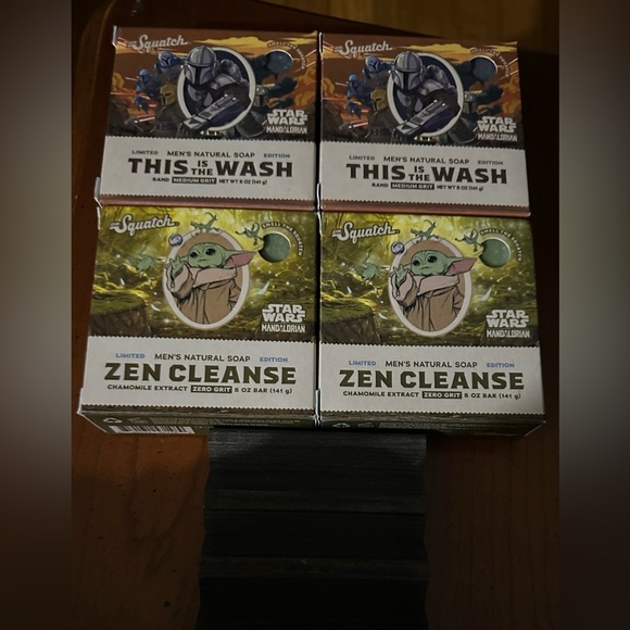 Dr Squatch NEW limited edition soap Zen Cleanse and This is the Wash 2 of each